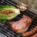Hopfällbar kolgrill