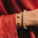 Classic Petite Armband Gold Pearl