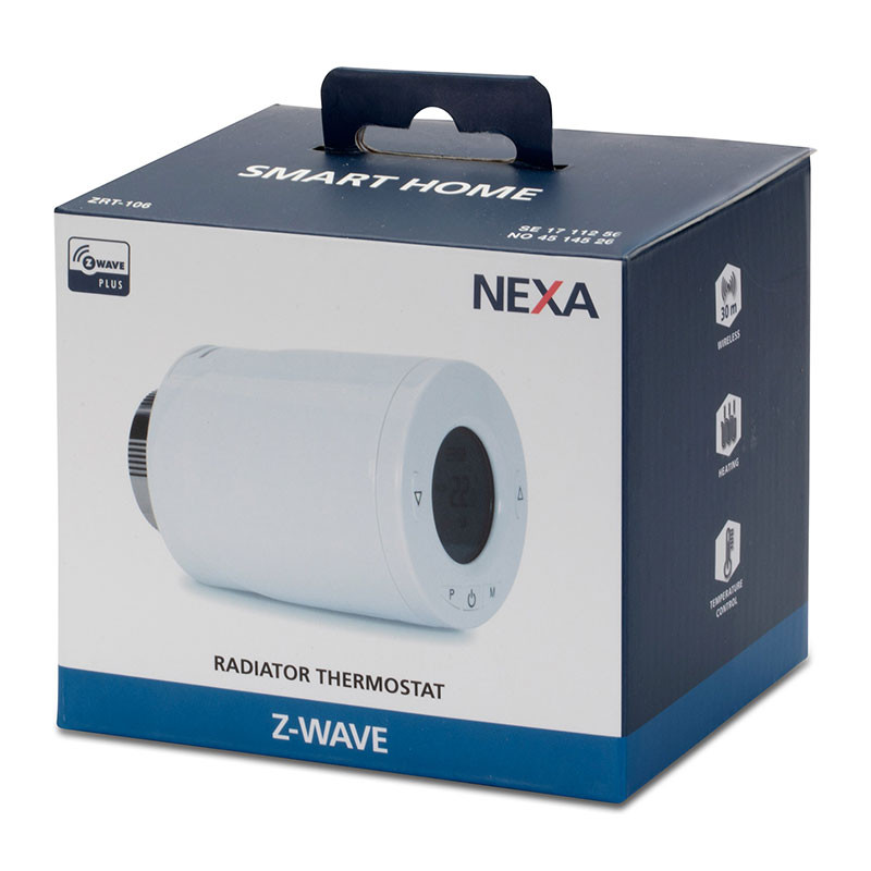ZRT-106 Z-Wave Radiatortermostat