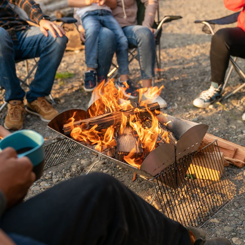 Hopfällbar Grill XL FlatPack