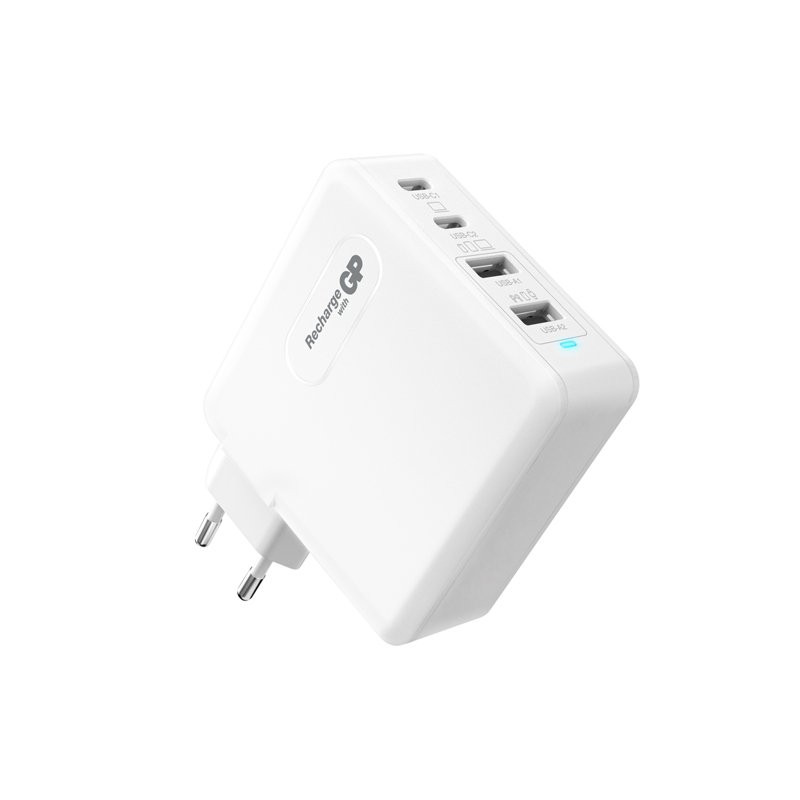 Väggladdare 4-portar