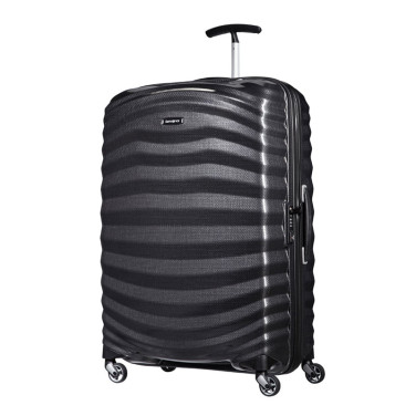 75 cm Samsonite Lite-Shock Spinner Black