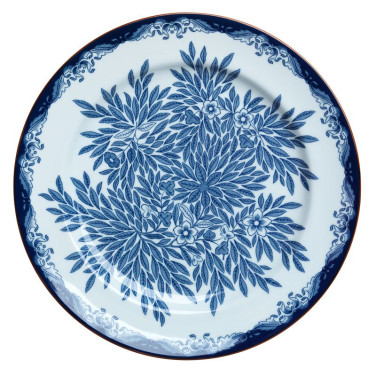 Ostindia Floris Tallrik 27 cm blå