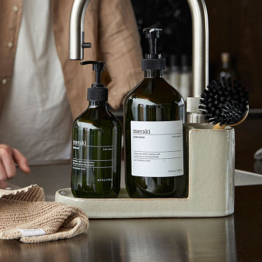 Diskborste & Tvålhållare Datura Shellish Grey